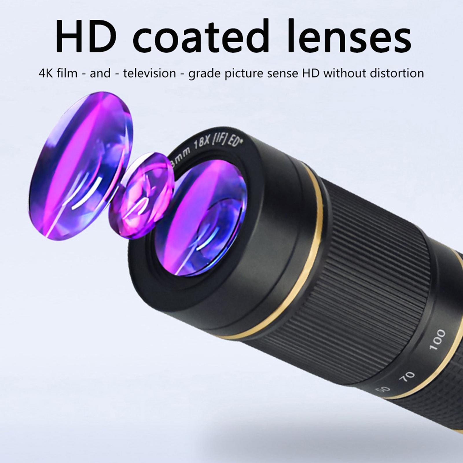 Practical Universal 18X  Telescope lens  Phone Camera Lens