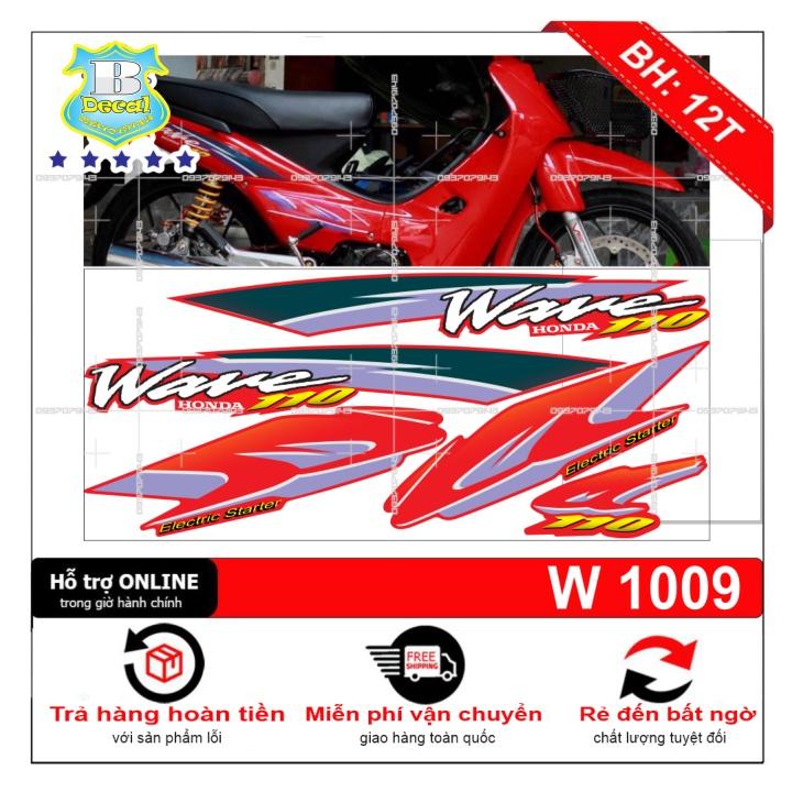 Tem rời wave nhỏ đời đầu mẫu zin đỏ