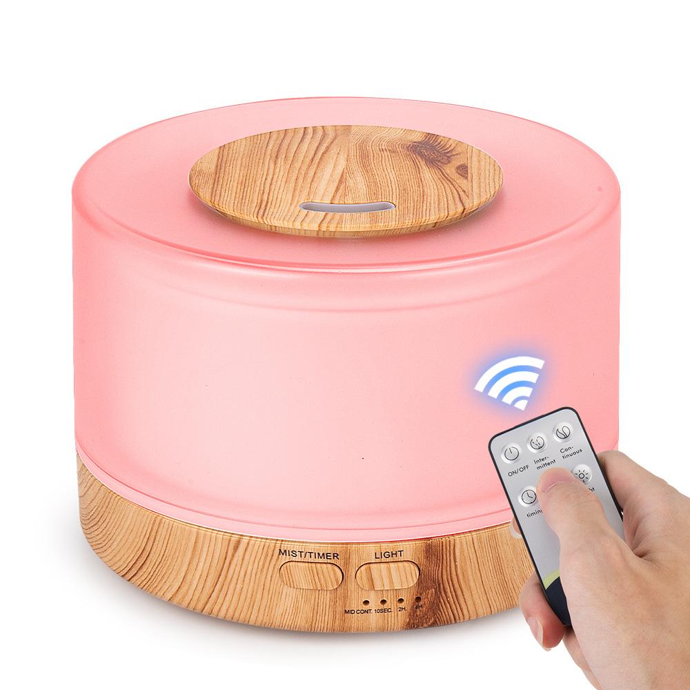Mới Nhất Điện Máy Phun Sương Tạo Độ Ẩm Tinh Tinh Dầu Khuếch Tán Tinh Dầu Siêu Âm Thanh Vân Gỗ Máy Tạo Độ Ẩm Không Khí USB Mini Phun Sương Tạo Đèn LED Nhà