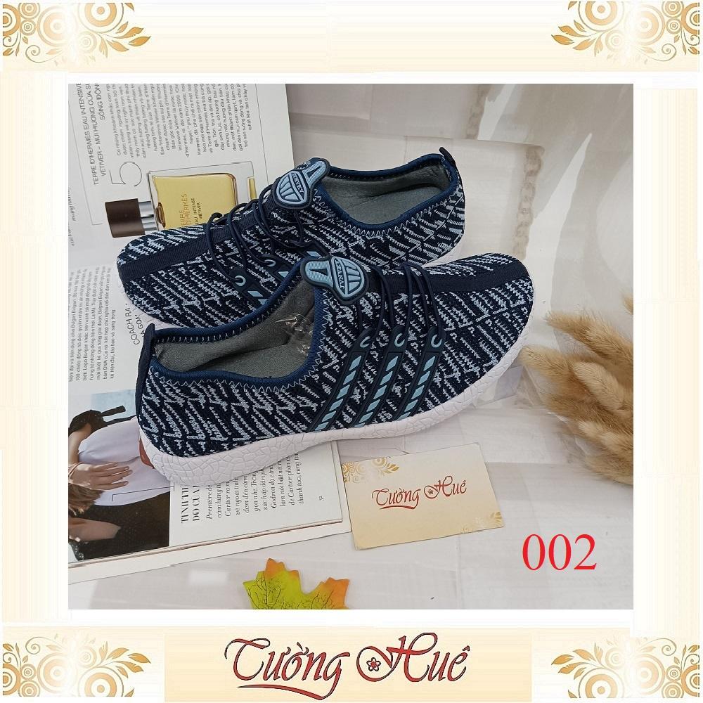 Giày Thể Thao Nữ Giả Dây Cột Siêu Nhẹ - 002