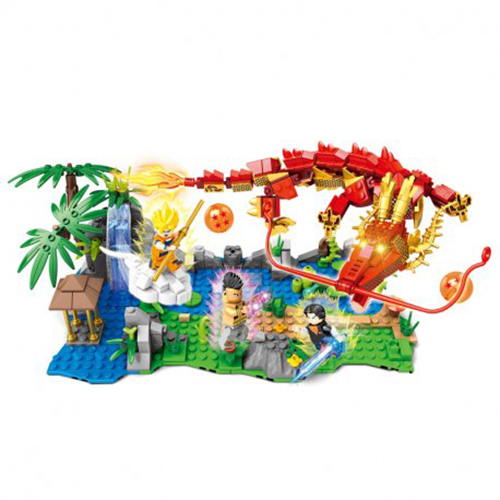 Xếp hình Ngọc Rồng đại chiến hiệu ứng 3D