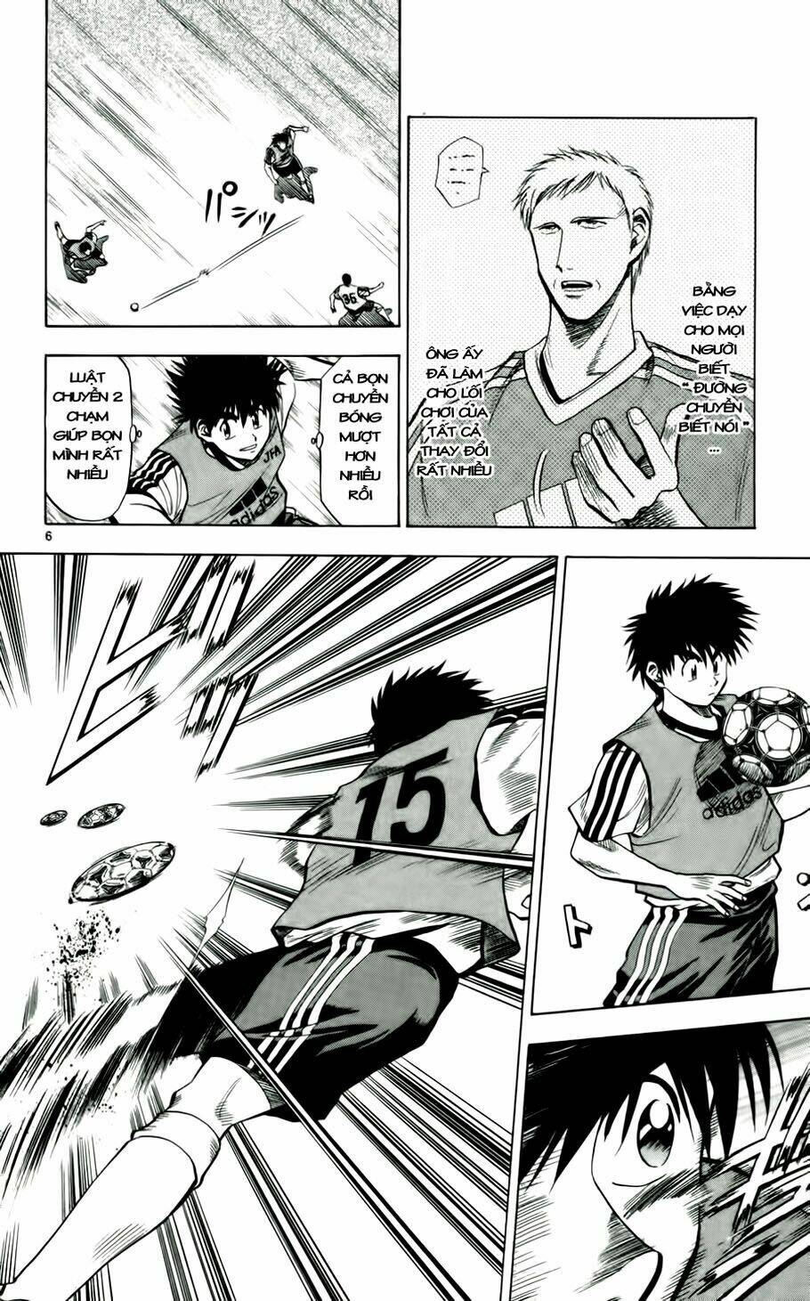 vũ điệu trên sân cỏ - fantasista chapter 42 6