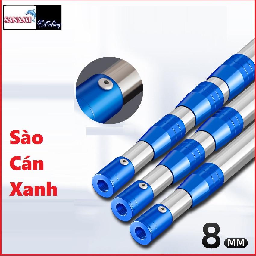 Cán Vợt Cá Inox Siêu Bạo Lực Sào Chim,Cán Liềm Cắt Cây Cỏ Từ Xa 1m5 - 4m SKK-6 .Sanami Fishing