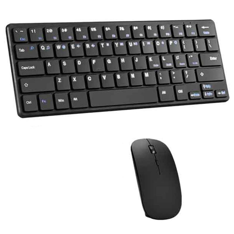 Combo Bàn Phím + Chuột Không Dây 2.4g 1200dpi Cho Laptop Pc