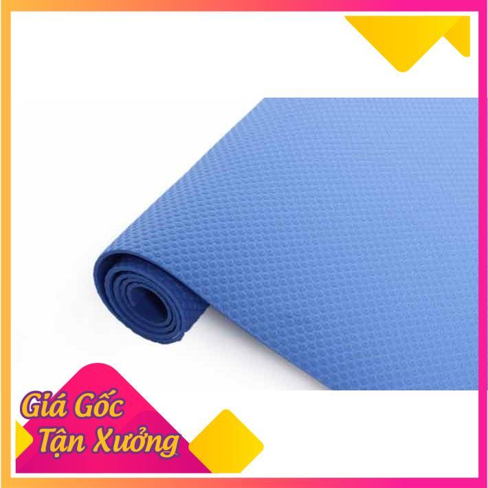 Thảm Tập Yoga PVC 173x61x0,5 Cm Tặng Kèm Túi Đựng Hàng Cao Cấp FREESHIP  TP'S