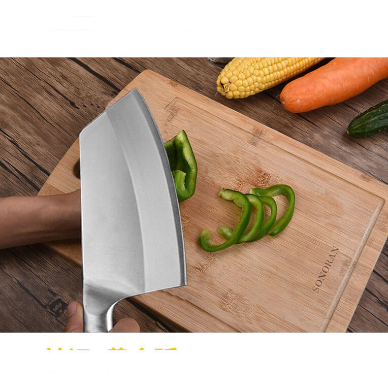 DAO BẾP SANTOKU THÉP DAMASCUS MÃ b4DT124