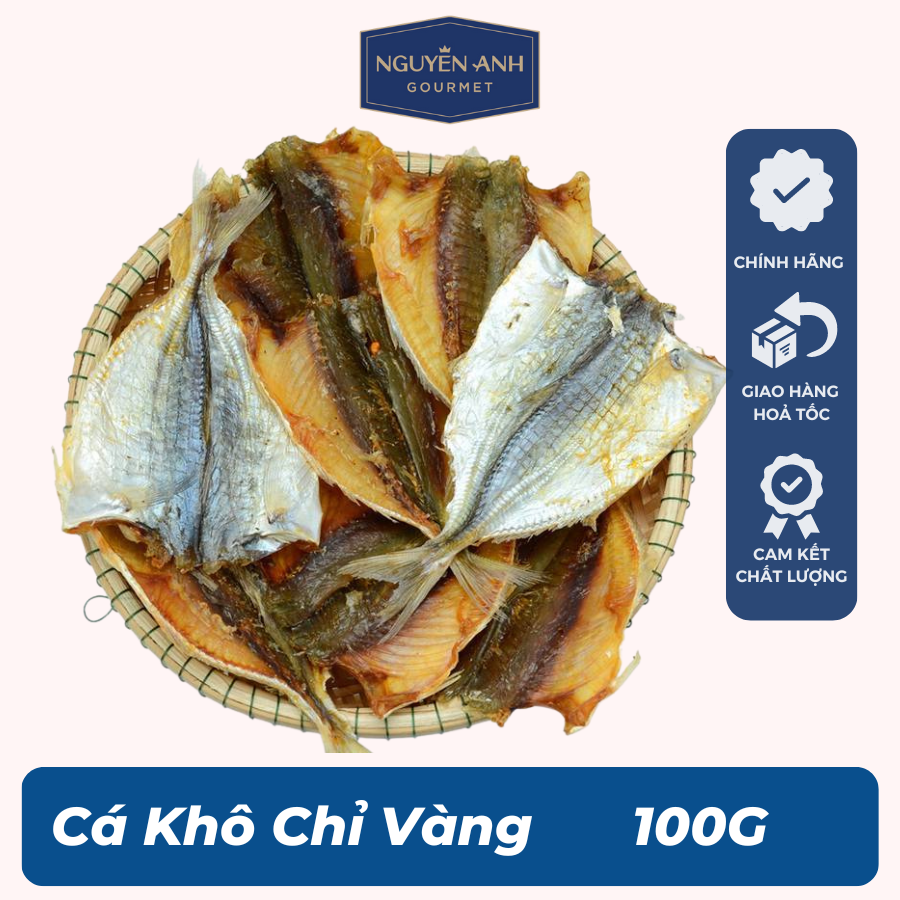 Khô cá chỉ vàng Nguyên Anh 100g