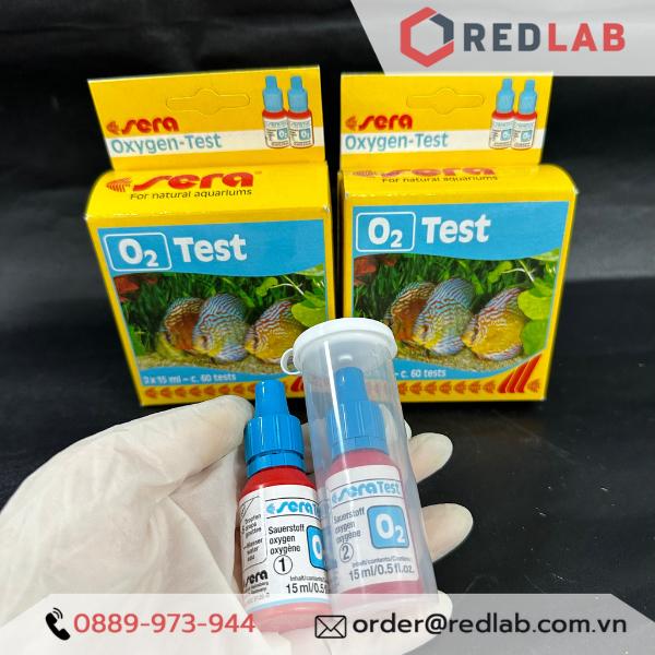 Test O2 Sera - Kiểm tra nhanh hàm lượng Oxi trong nước nuôi tôm, cá