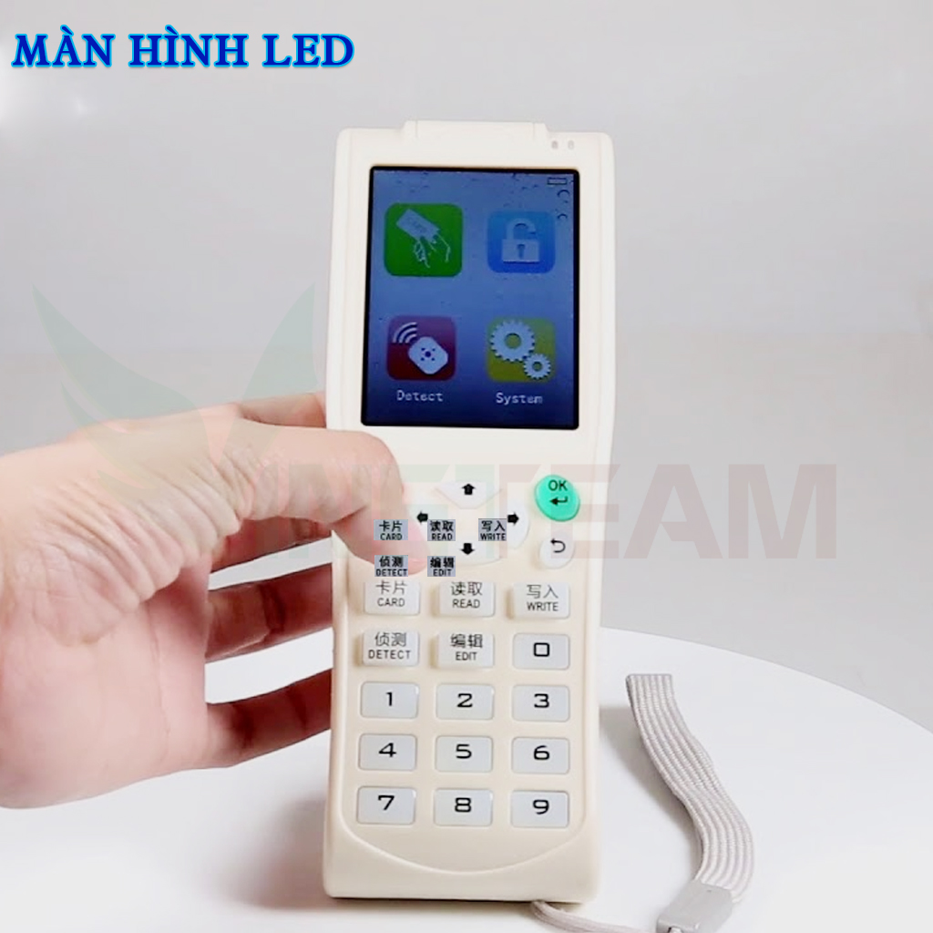 Máy Sao Chép Thẻ Từ VINETTEAM FURUI Đọc Thẻ Từ I-Copy 8 Pro Hỗ Trợ Coppy Các Loại Thẻ Từ ID/IC/RFID/NFC Thể Kết Nối Wifi Trực Tiếp Không Qua PC/Laptop - Hàng Nhập Khẩu