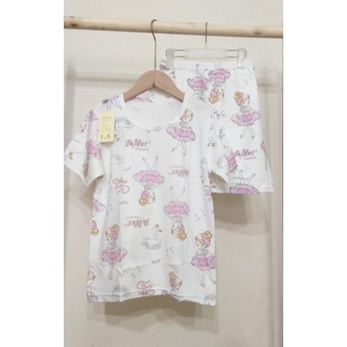 Bộ cotton mềm mát size đại cho bé gái 28-48kg