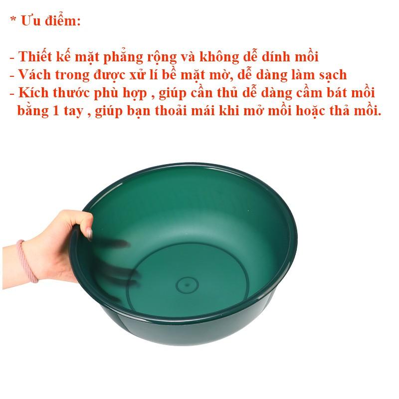 Bát trộn mồi câu cá, khay đựng mồi chuyên dụng câu đài, câu đơn cao cấp HPK-12