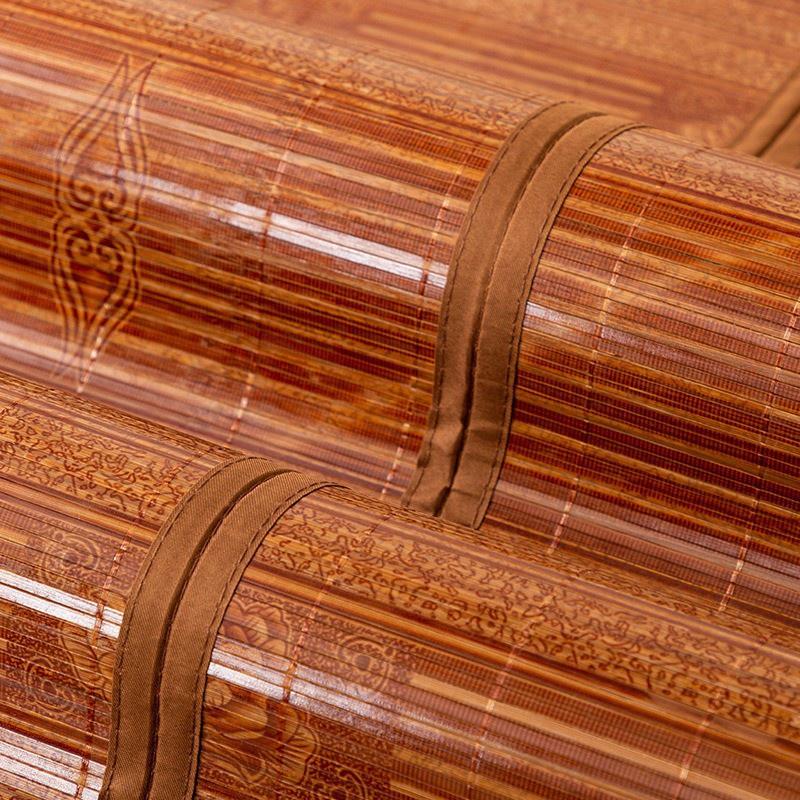 Chiếu trúc tây bắc - chiếu tăm vân gỗ - chiếu tăm hoa đế lụa