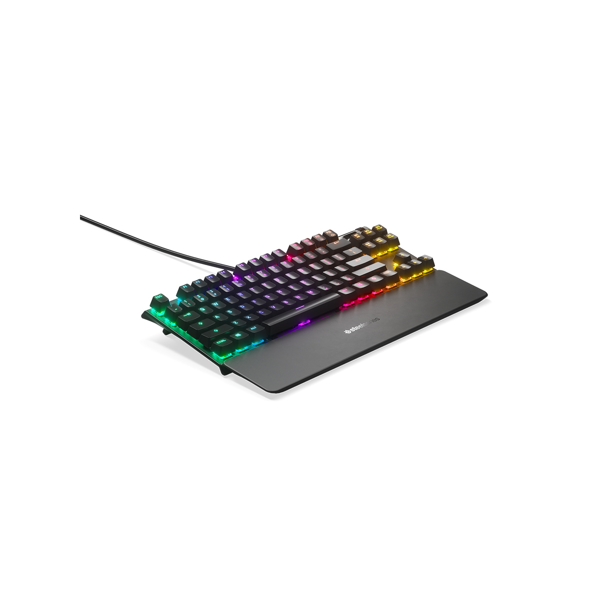 Bàn phím gaming có dây SteelSeries Apex Pro TKL màu đèn, led RGB, màn hình Oled, 100 triệu clicks, Hàng chính hãng, Bảo hành 12 tháng