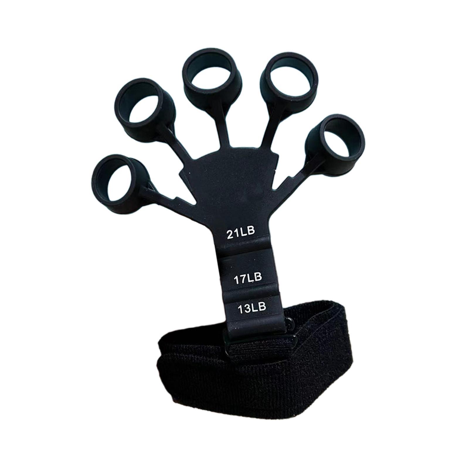 Hand Grip Strengthener Silicone Finger Exercise for Forearm Muscle Sports