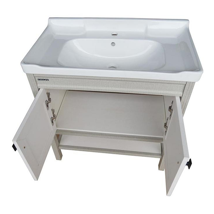 Bộ tủ Lavabo Nhựa - Carbon chịu nước Eurolife BLV-NC03