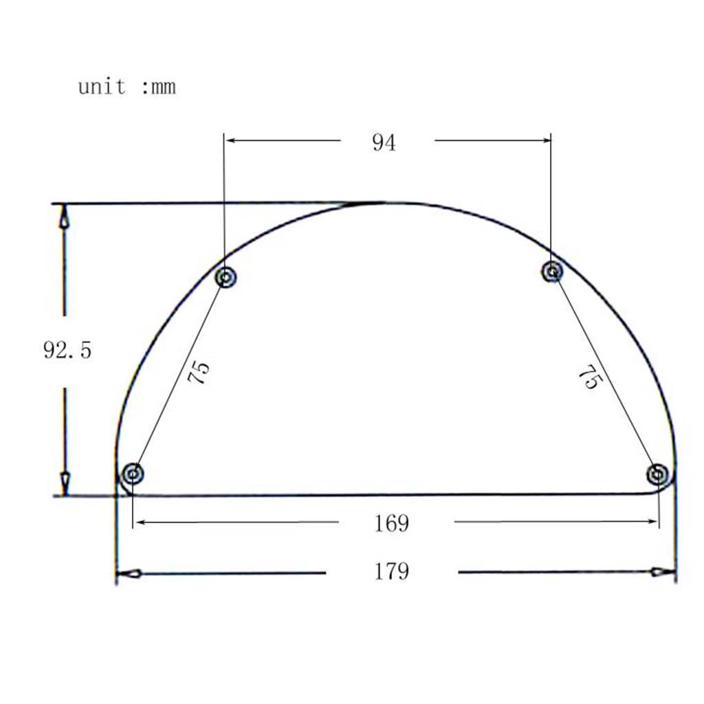 Sunnimix Đàn Guitar Điện Miếng Dán Mặt Sau Lưng Tấm Bảo Vệ Pickguard Khoang-Đen