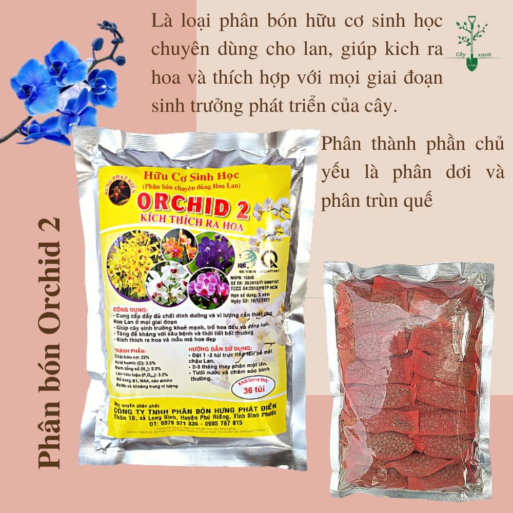 Phân Bón Hoa Lan 2 Phân Bón Túi Lưới Kích Thích Ra Hoa - Chuyên Hoa Lan Gói 500g