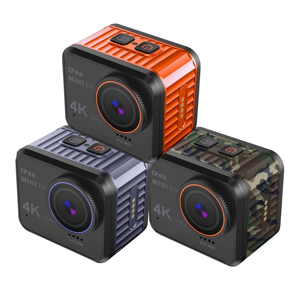 Camera thể thao 4K mới WiFi Mini HD Máy ảnh thể thao kỹ thuật số Bare Super PC máy ảnh hành động chống lắc không thấm nước