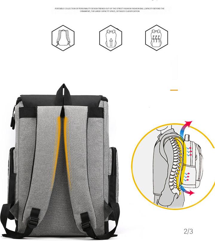 Balo thời trang đa năng Insider, chất liệu cao cấp, kích thước lớn 55x43x15cm, đựng vừa laptop 15.6 inh