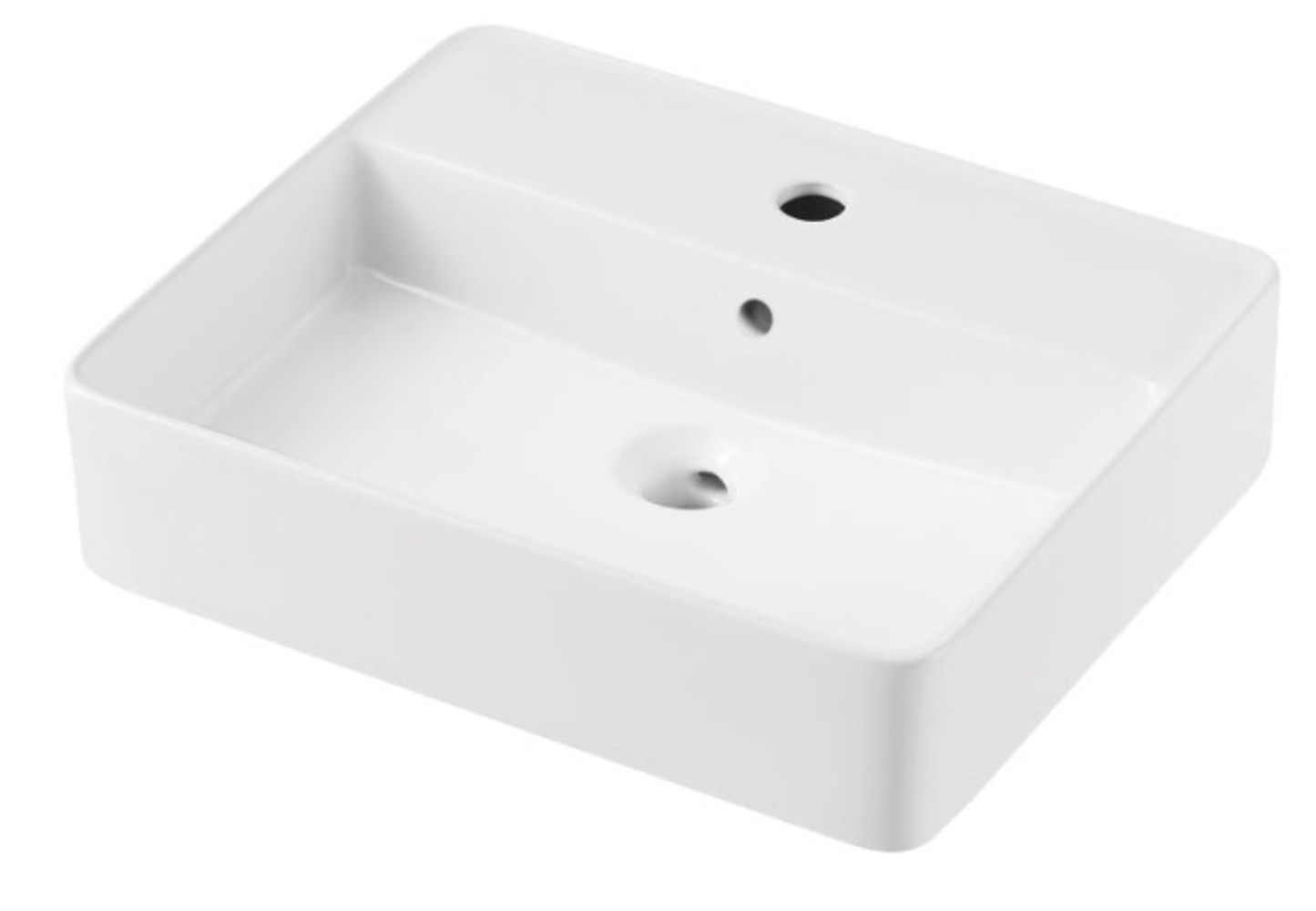 Chậu sứ đặt bàn Sapporo 500x420x150, hiệu ,Hafele 588.79.032