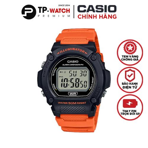 Đồng Hồ Nam Dây Nhựa Casio Standard W-219H-4A Chính Hãng - W-219H-4AVDF