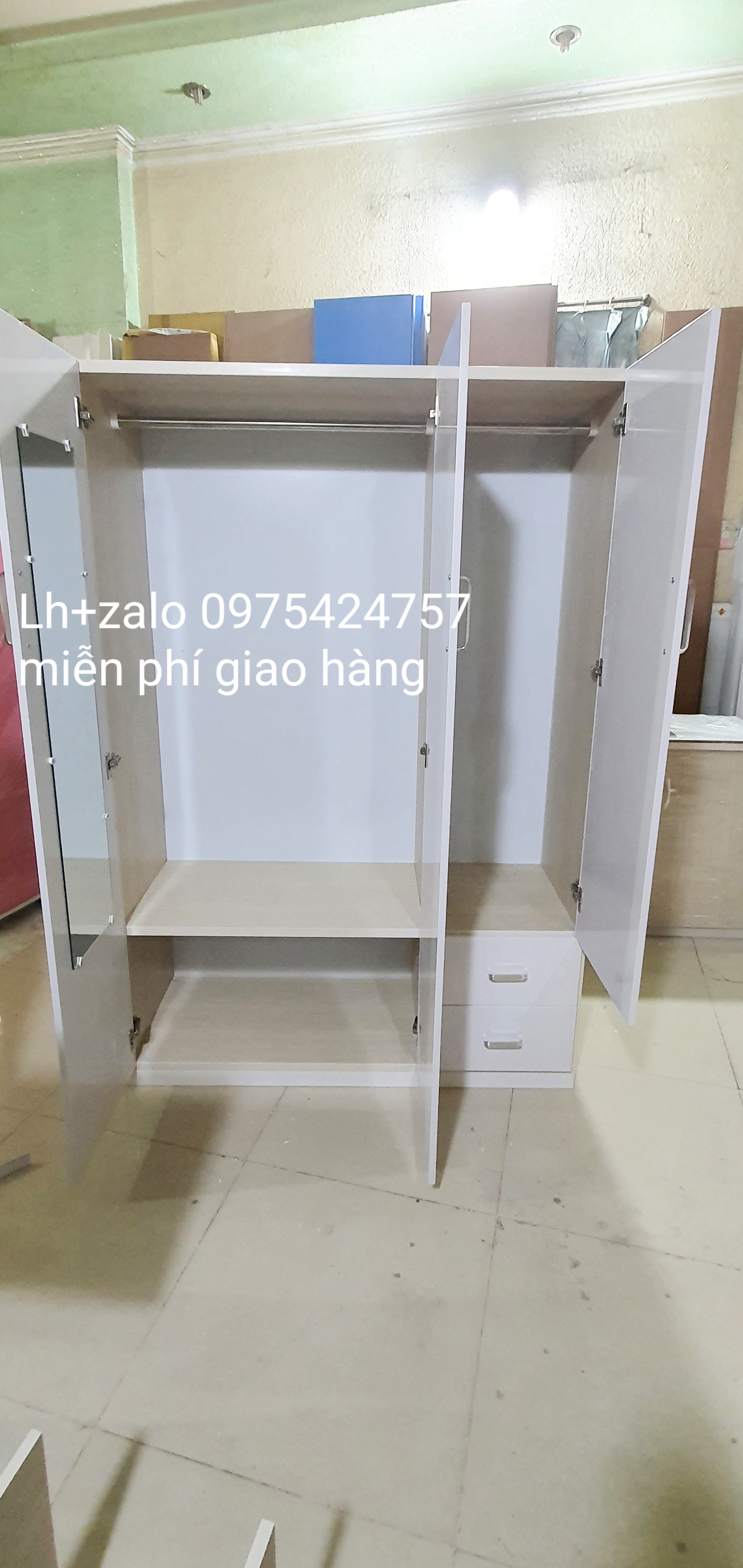 Tủ nhựa đài loan 3 cánh