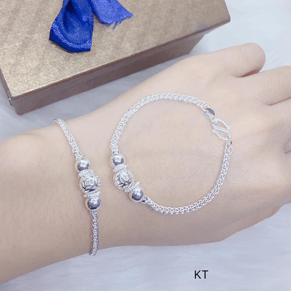 Lắc tay mẹ và bé bạc ta giá xưởng cực hót