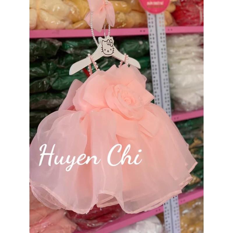 Đầm Yếm Công chúa hoa hồng