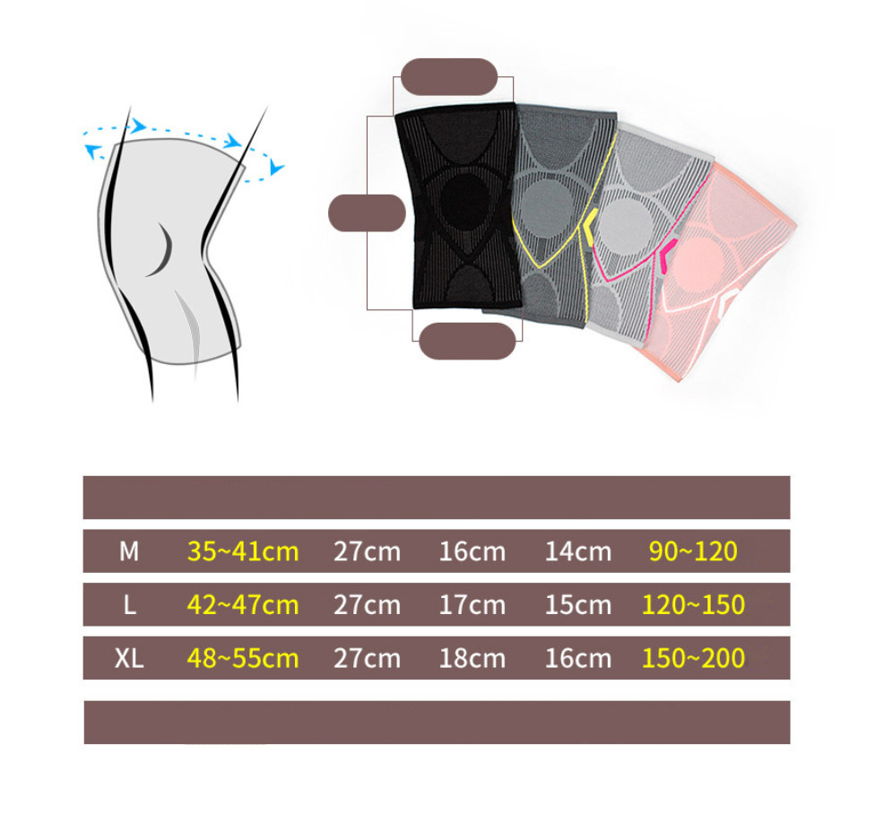 Bó gối Aonikeen - A7728 - Với các màu sắc phù hợp cho cả nam và nữ - Bó gối A7728 là sự lựa chọn tốt nhất cho bạn