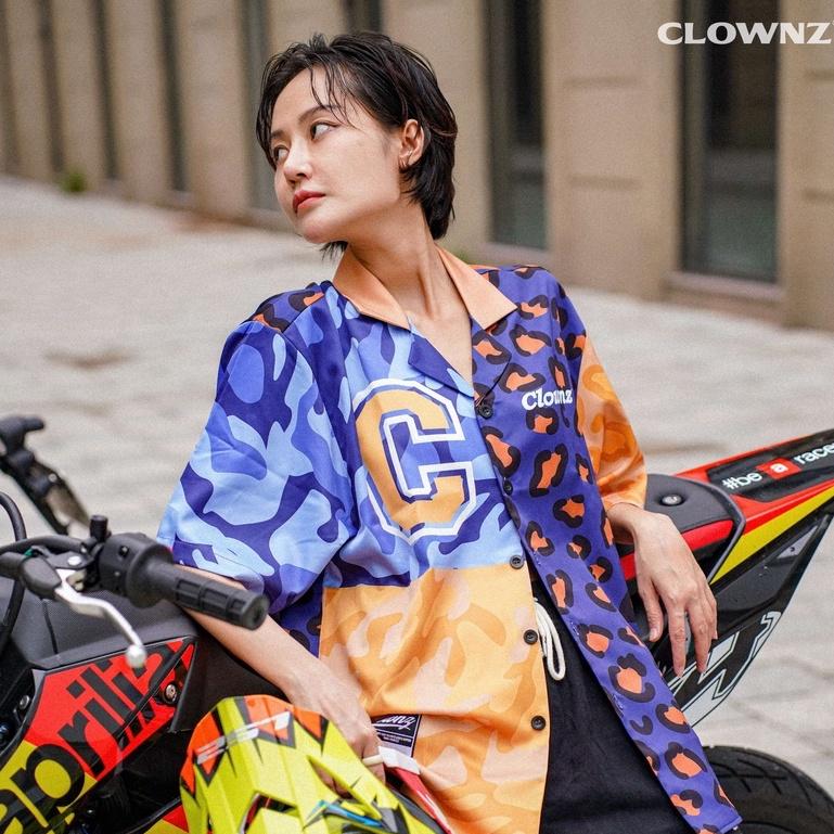 Set sơ mi ngắn tay Leopard Camo Mix họa tiết da báo unisex nam nữ form rộng