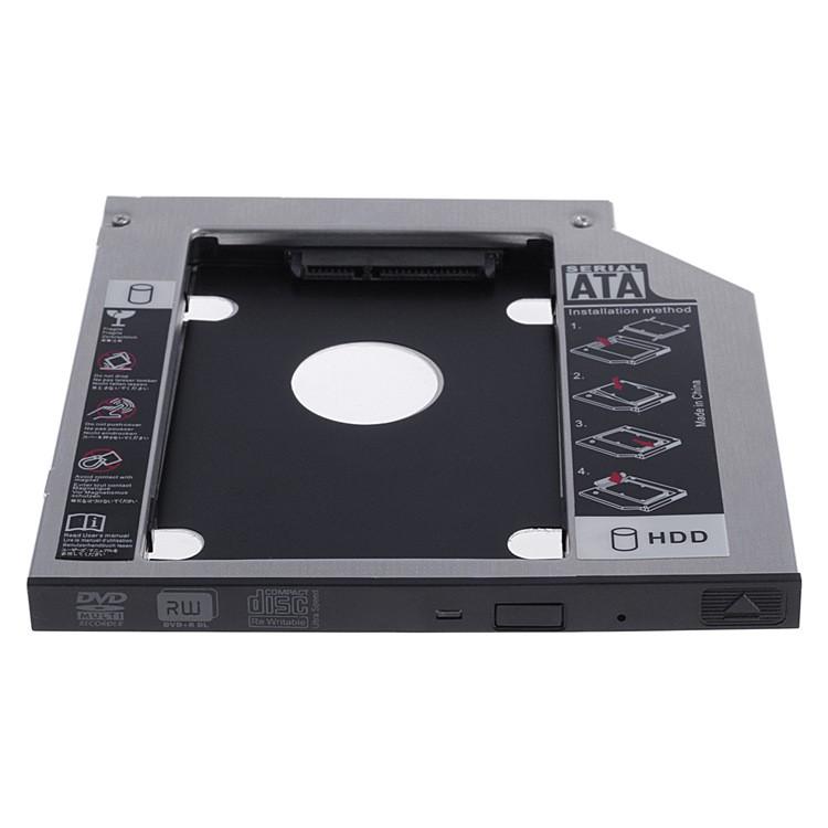 Khay lắp ổ cứng HDD/SSD Caddy 2.5&quot; cho Laptop 9.5mm