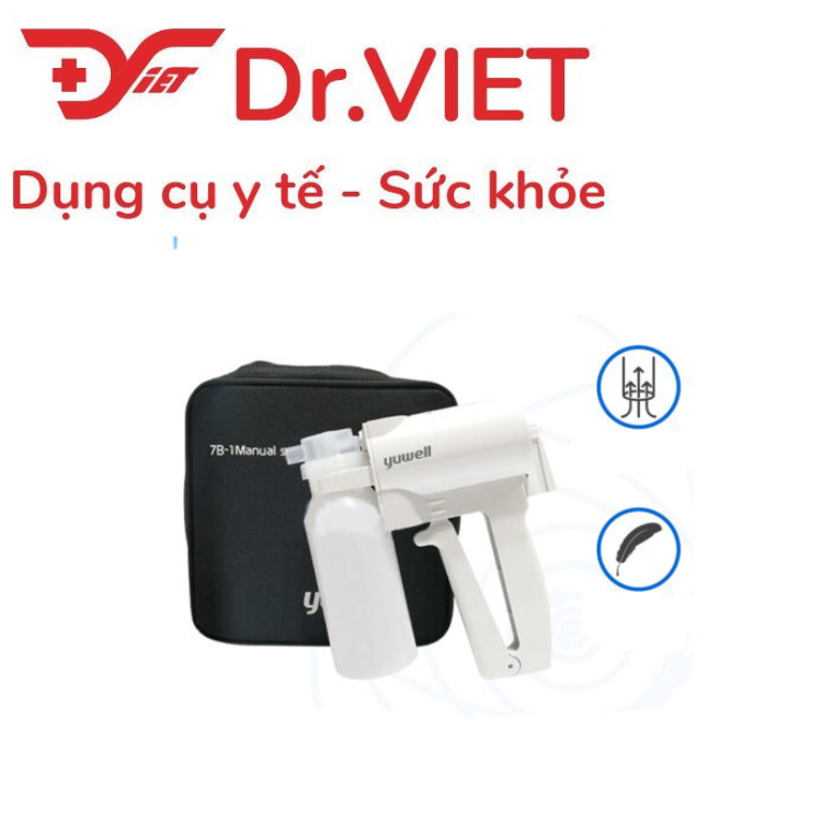 Máy hút dịch, hút đờm mũi Yuwell 7B-1