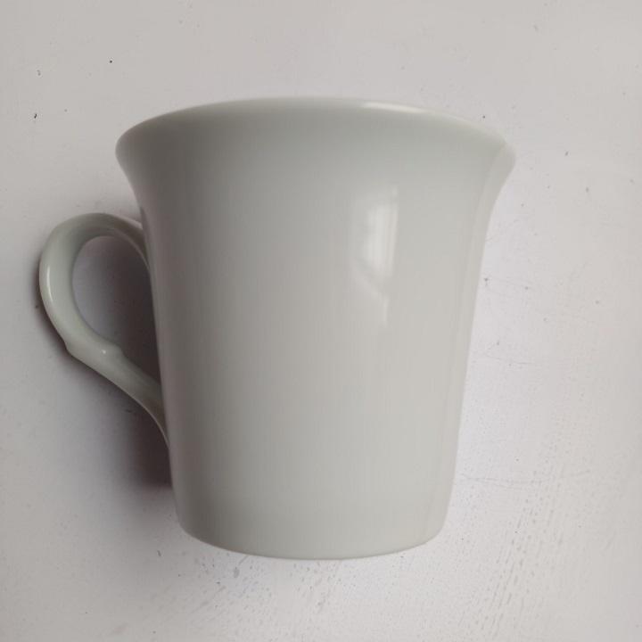 Cốc Sứ Miệng Loe Trắng Cao Cấp Dung Tích 250 ml