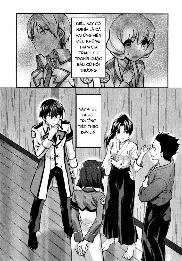 mahouka koukou no rettousei - kaichou senkyo-hen chapter 1 27