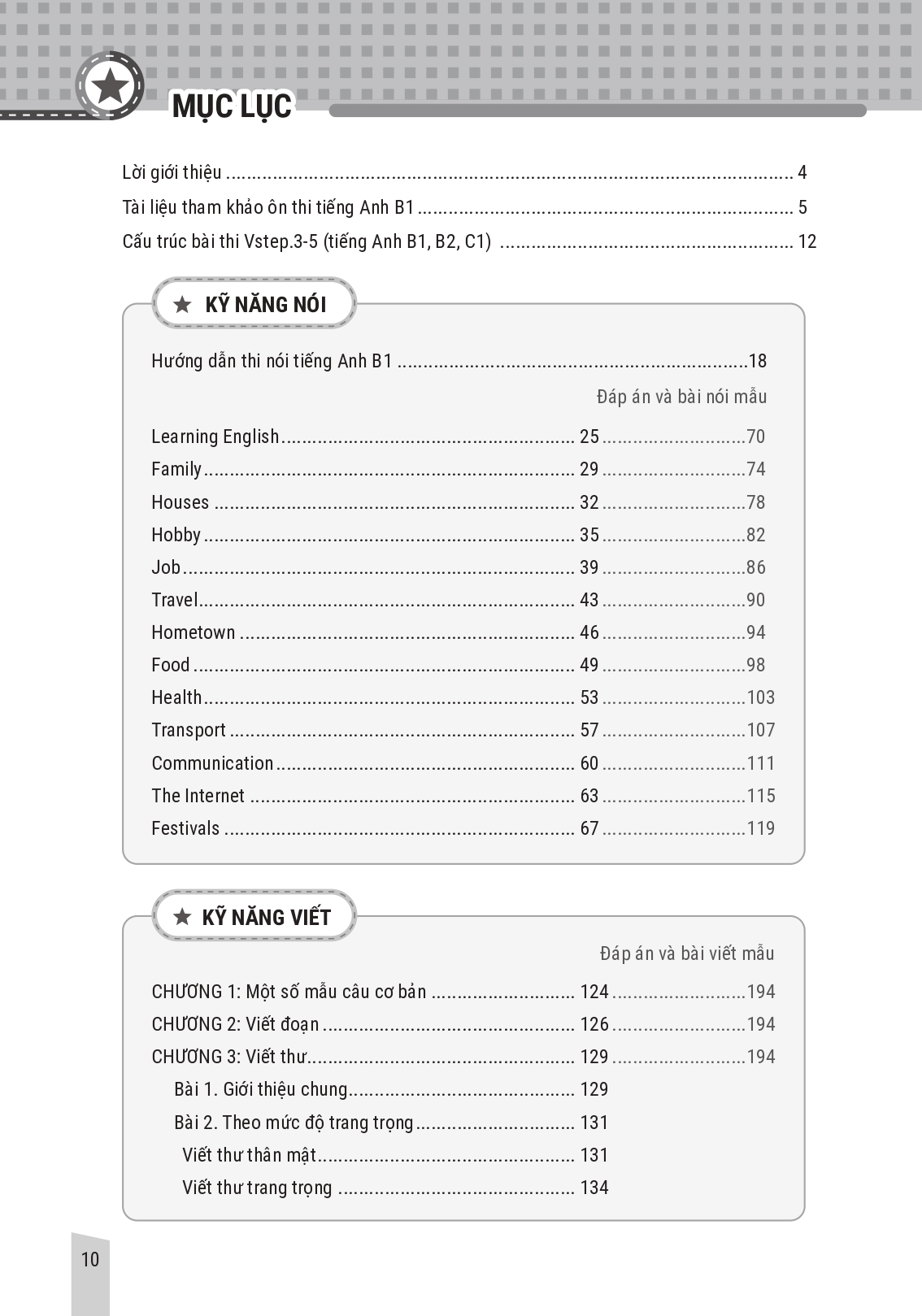 Combo Sách luyện thi B1 Vstep 4 kỹ năng và Sách 10 bộ đề thi Đọc hiểu Vstep reading B1-B2-C1 (Vstep practice test) ôn thi chứng chỉ ngoại ngữ bậc 3, 4, 5