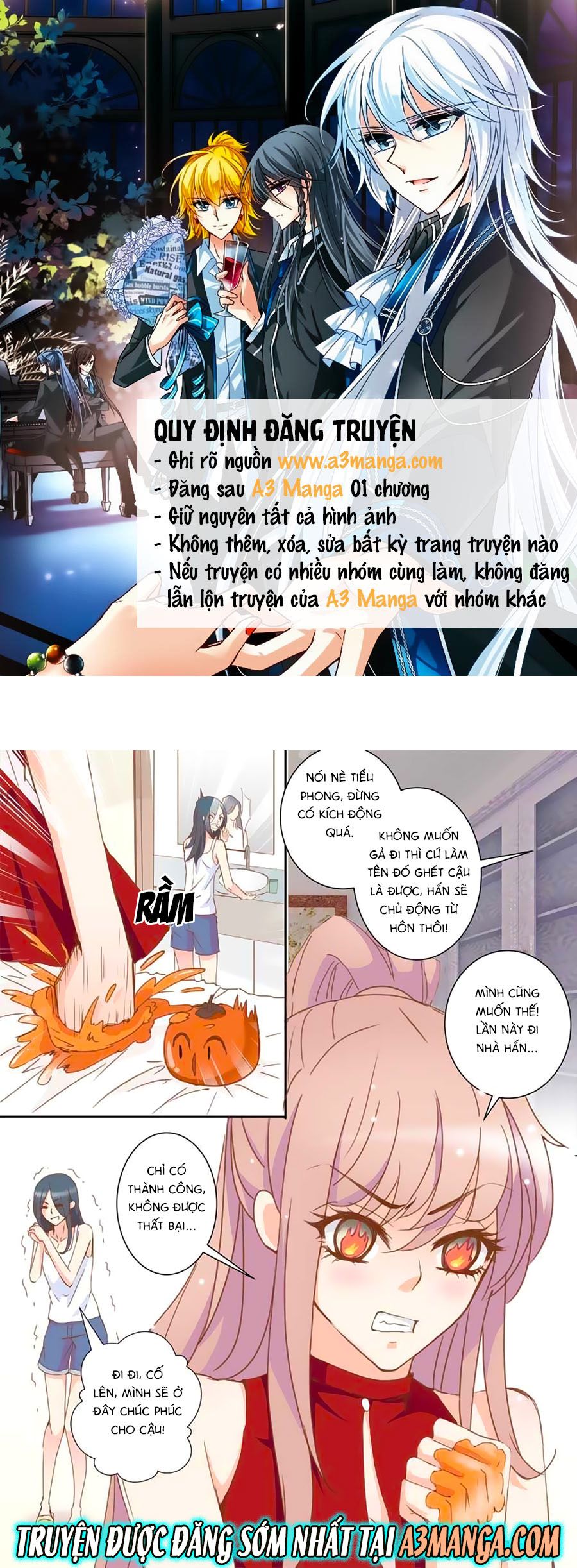 Bá Đạo Tổng Tài Yêu Ta chapter 8 - Trang 1