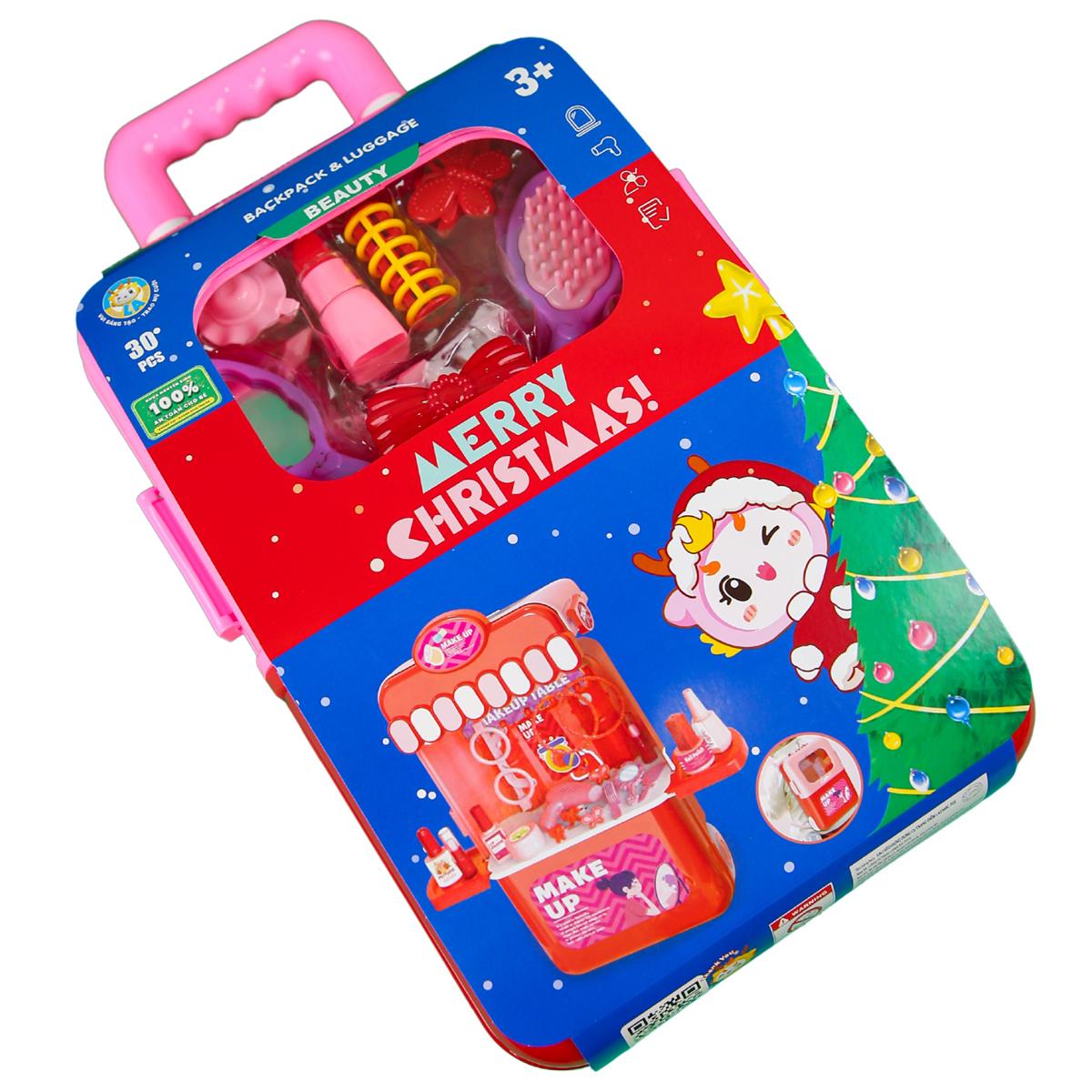 Đồ Chơi Vali Kéo Đựng Dụng Cụ Trang Điểm Giáng Sinh - LAToys LA5568C-7GS