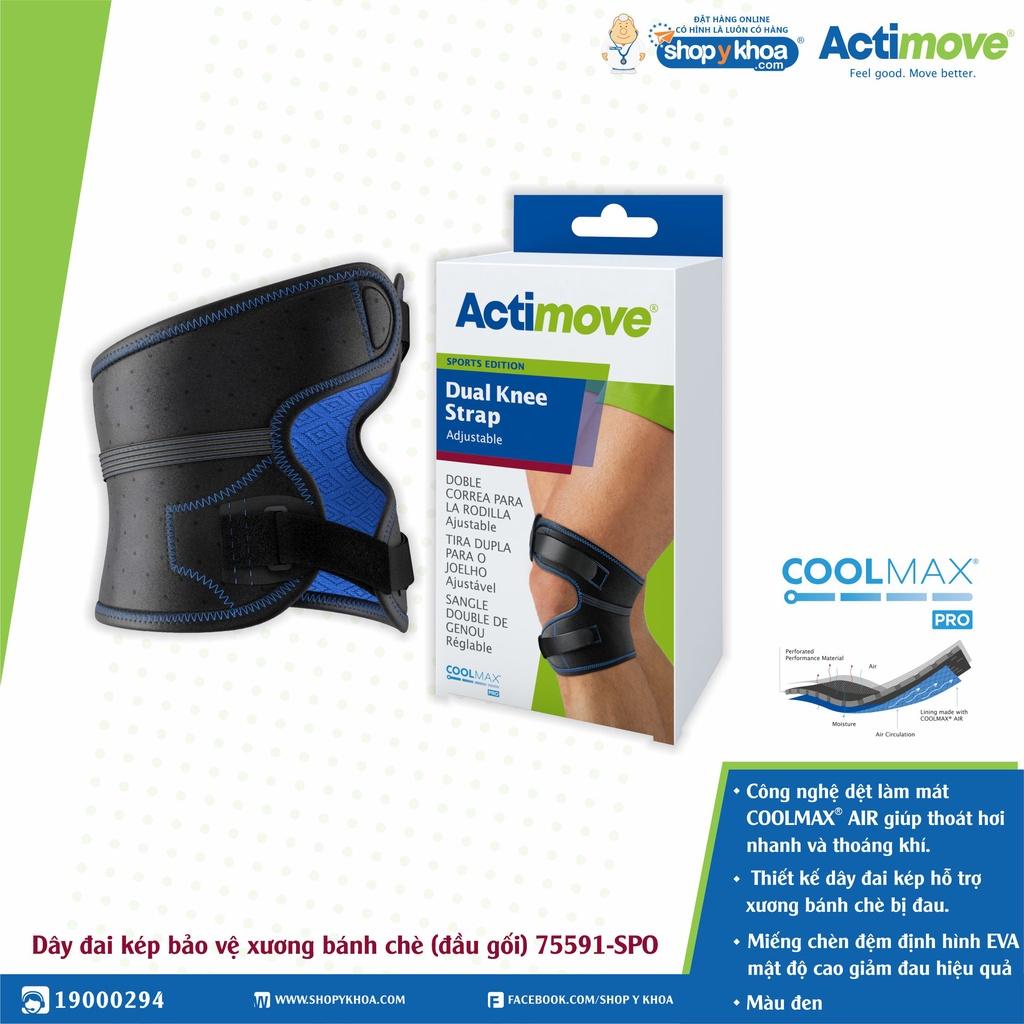 Dây đai kép bảo vệ xương bánh chè (đầu gối) 75591-SPO Actimove Dual Knee Strap