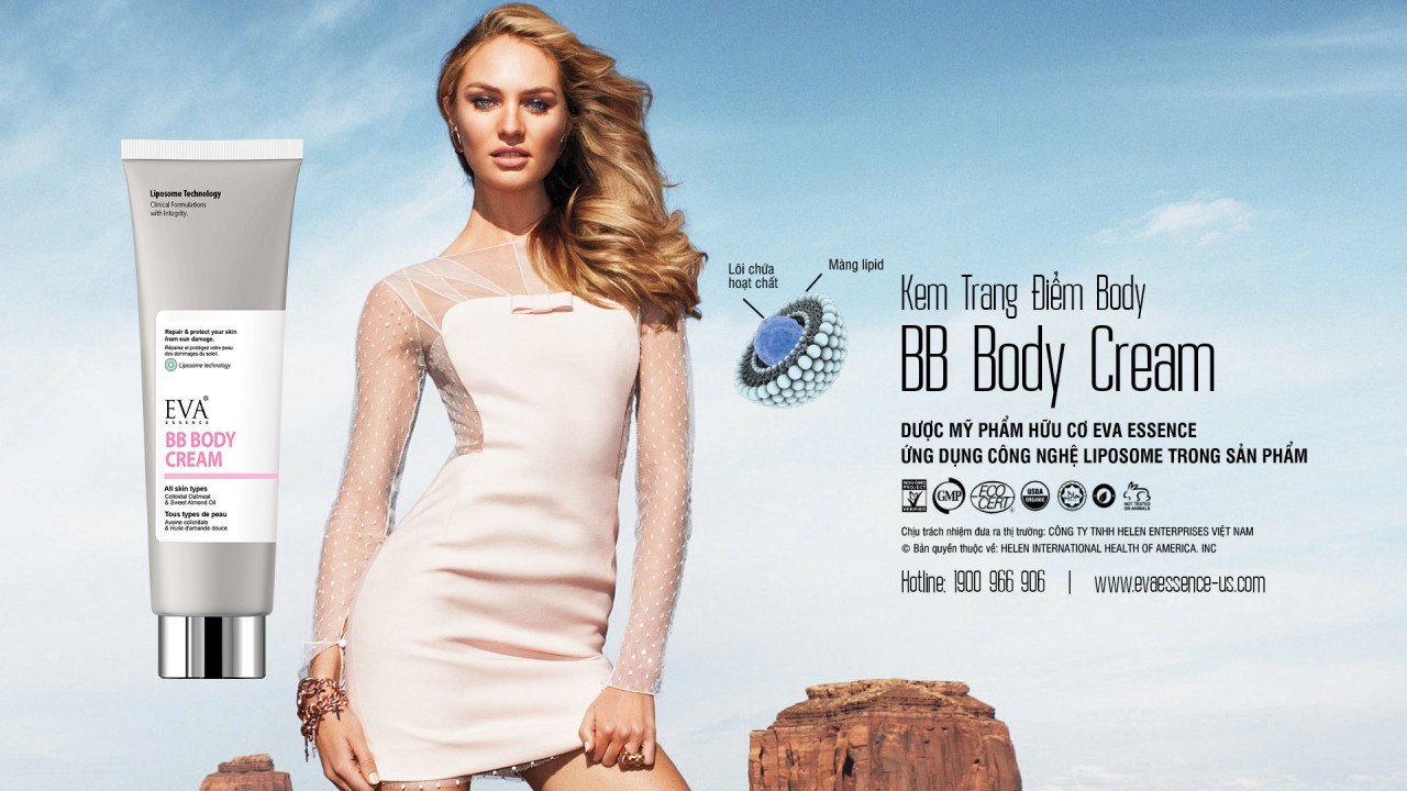 KEM TRANG ĐIỂM BODY EVA ESSENCE