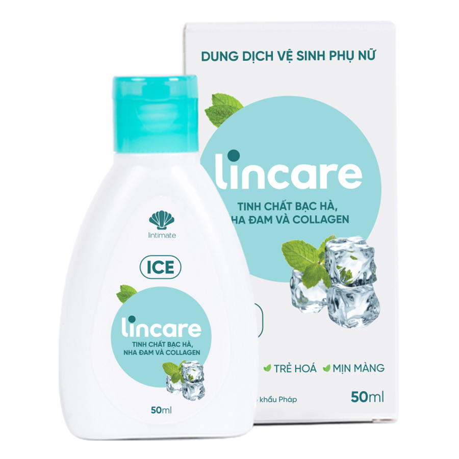 Dung Dịch Vệ Sinh Phụ Nữ Lincare Ice (50ml)