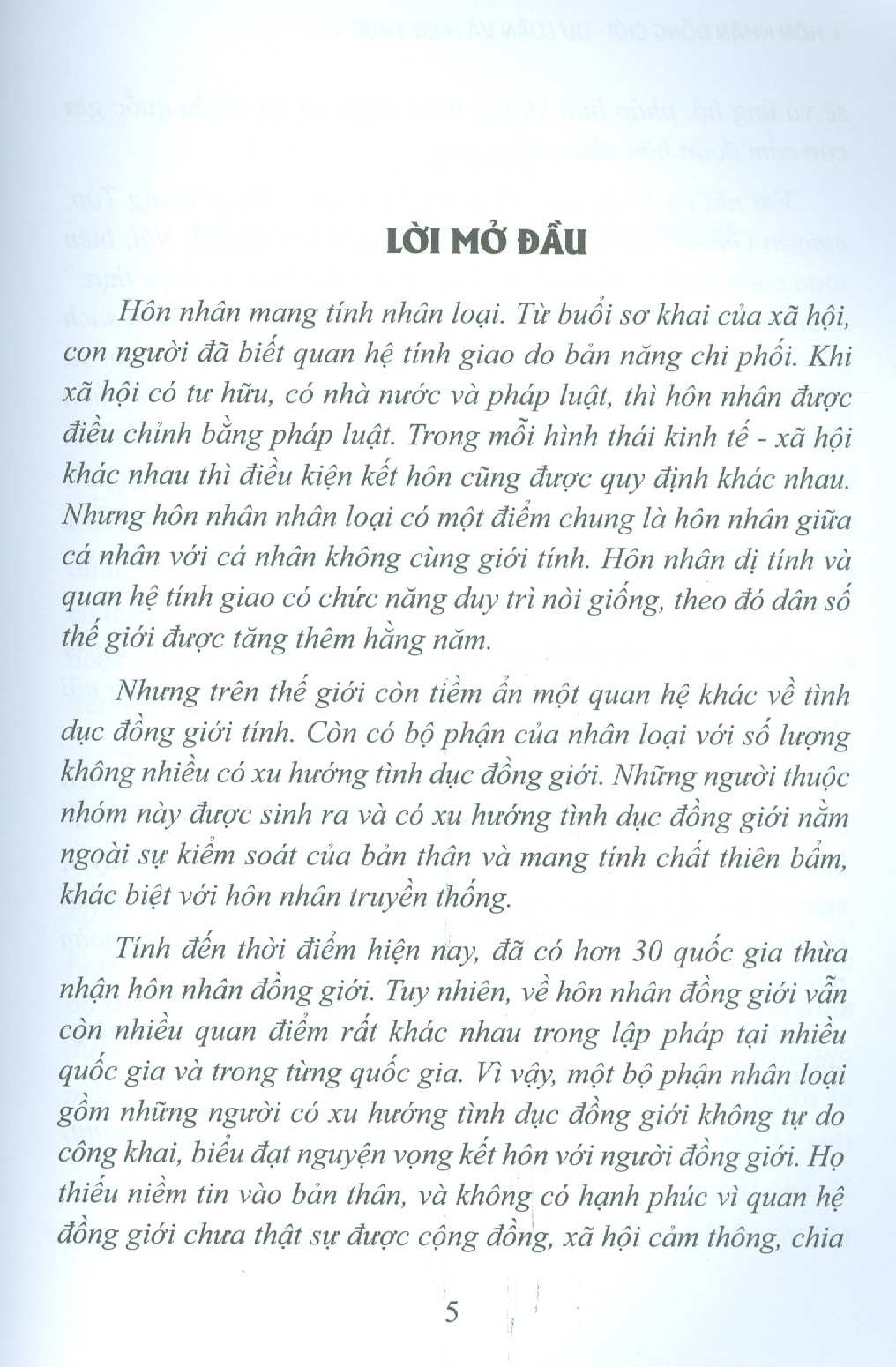 HÔN NHÂN ĐỒNG GIỚI - DƯ LUẬN VÀ HIỆN THỰC – PGS.TS Phùng Trung Tập – Nxb Hà Nội