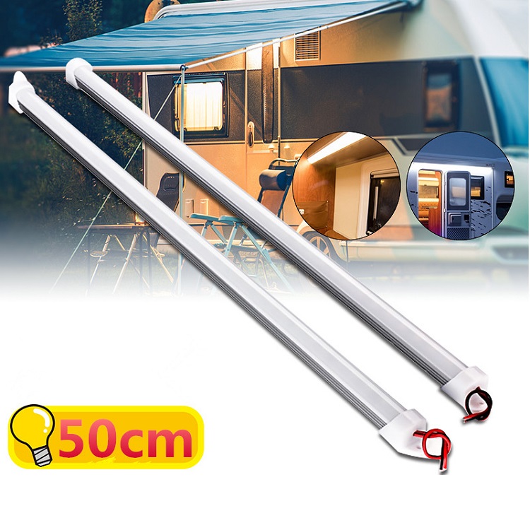 Đèn led thanh dài 50cm chạy điện 12V ( có kèm nguồn 12V )