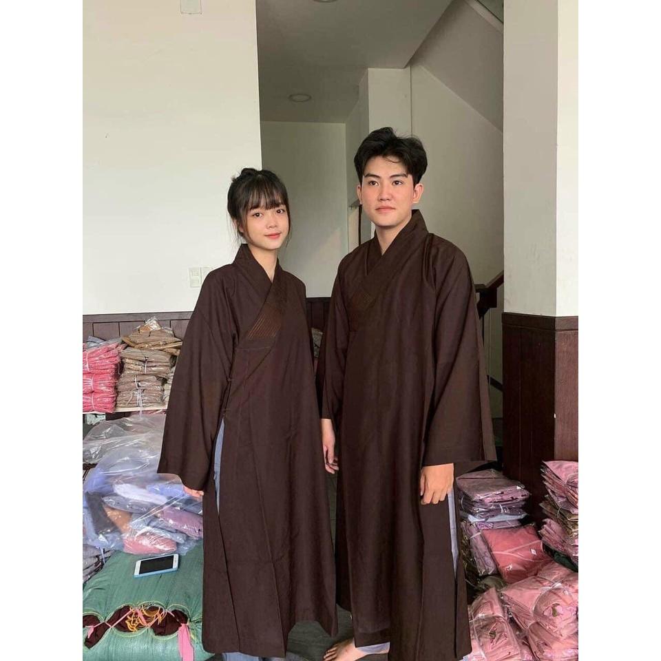 ĐỒ LAM ĐI CHÙA  Áo Tràng Vải Đài Loan