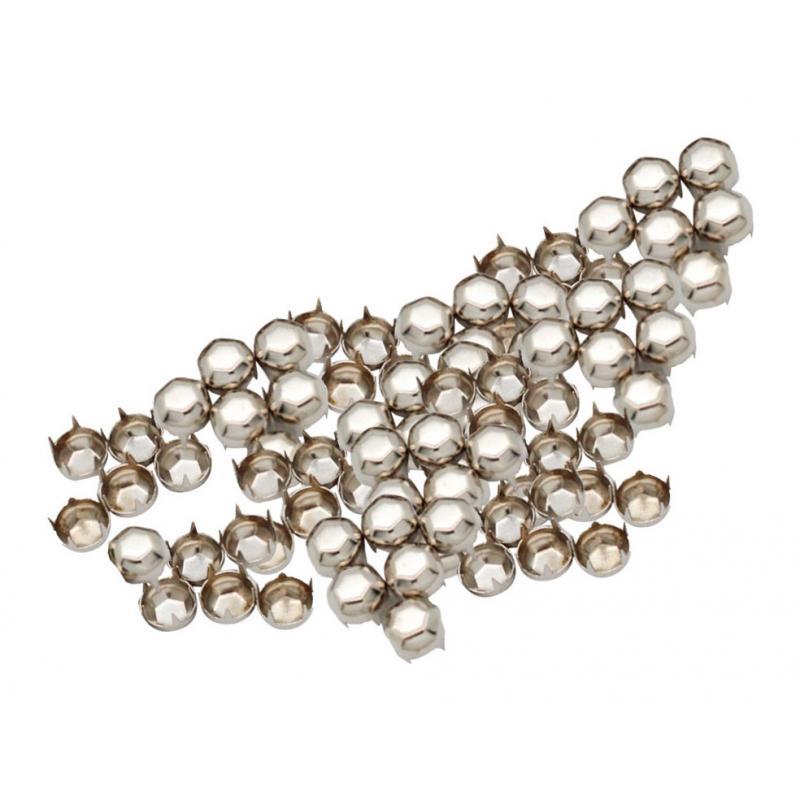 100x Football Claw Rivets Punk Rivets for Clothes Belt Leather Crafts
