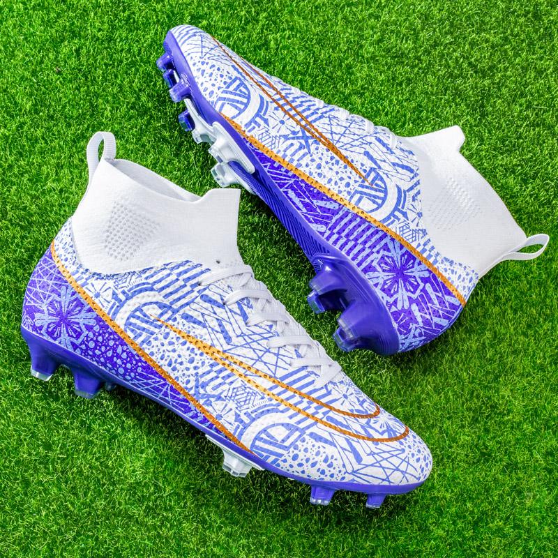 Giày bóng đá LCRTZKG Men's Artificial Grass Breathable Original Men Social Social Social Social Football Boots Giày bóng đá Futsal cho trẻ em