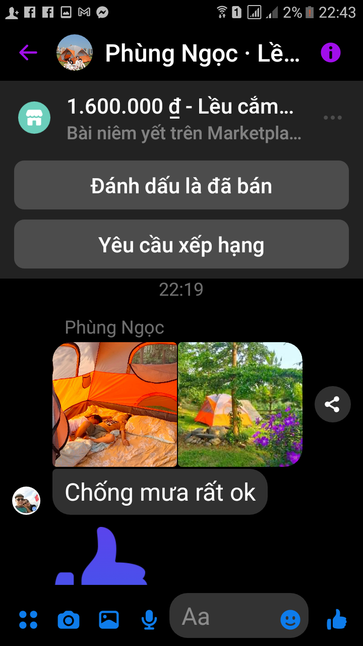 Lều RISKER 2 lớp chống mưa 6-8 người