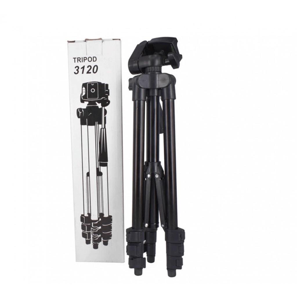 Gậy 3 chân chụp hình điện thoai, chân đế livetream quay Tripod 3120