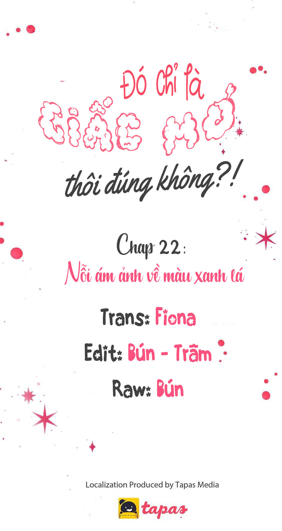 chỉ là giấc mơ thôi phải không? chapter 22 7