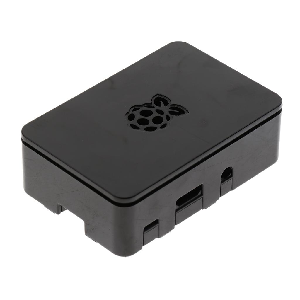 Protective Case Cover / Box / Enclosure for Raspberry Pi Model B/B+/2/3 - Black