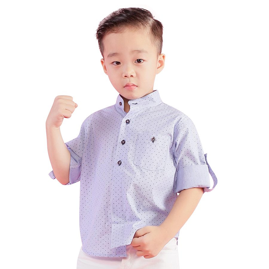 Sơ Mi Bé Trai Ugether UKID72 - Chấm Bi